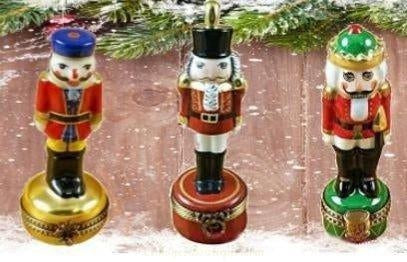 Nutcracker Limoges Boxes - Porcelain Figurines