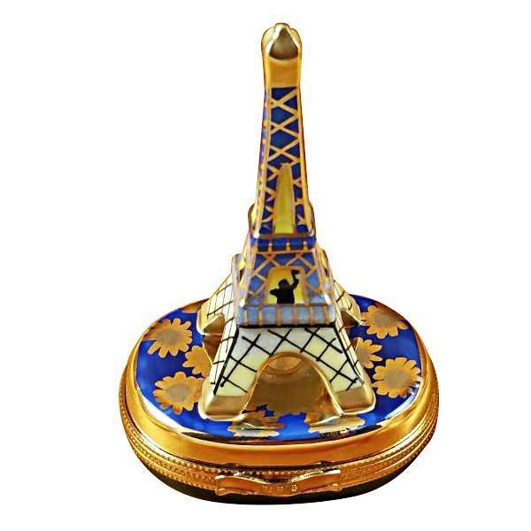 Limoges Eiffel tower pill store box