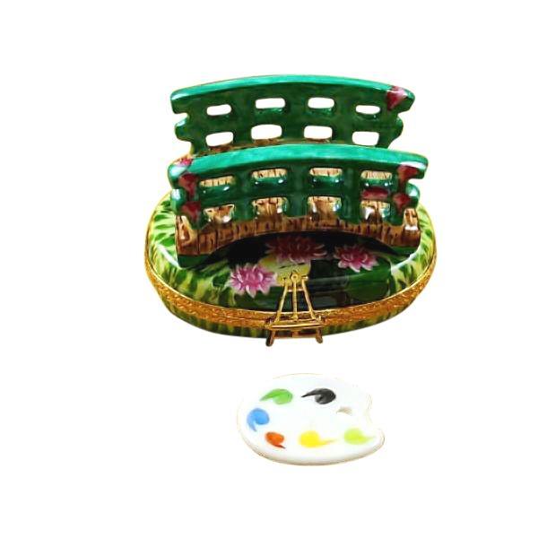 Monet Water Lily Bridge - Removable Palette