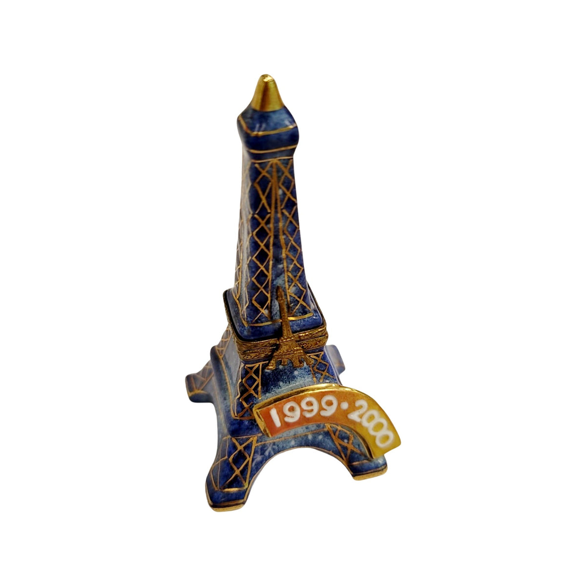 Limoges Eiffel tower pill store box