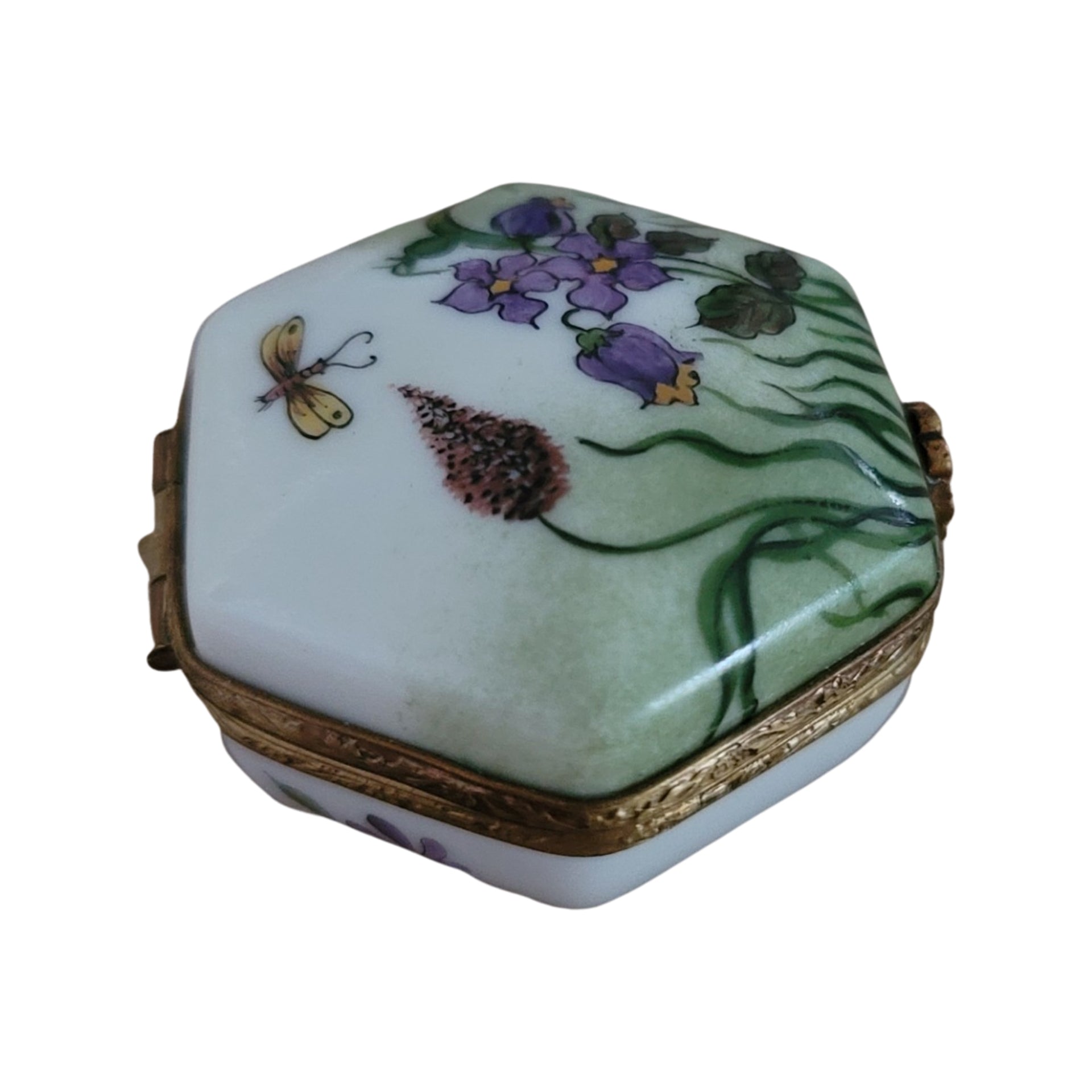 Authentic French Porcelain Hand Painted Limoges Box