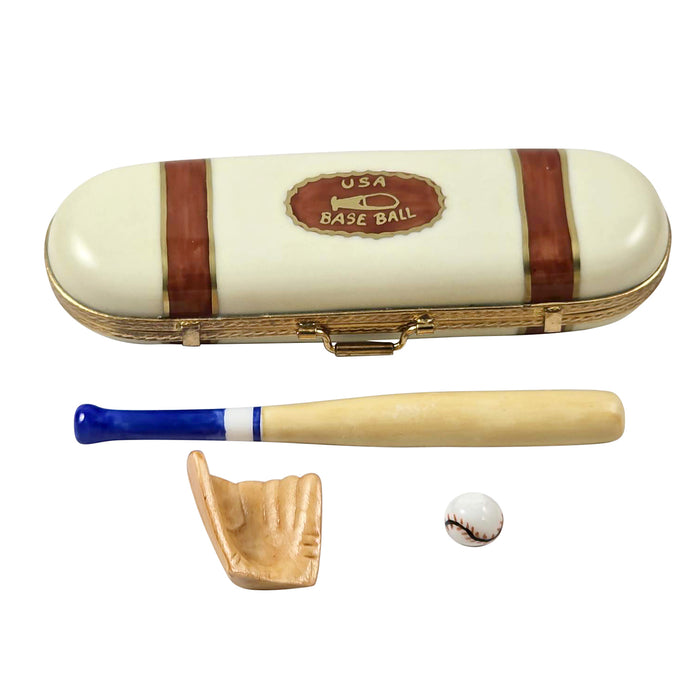 Baseball Case Glove Bat Ball