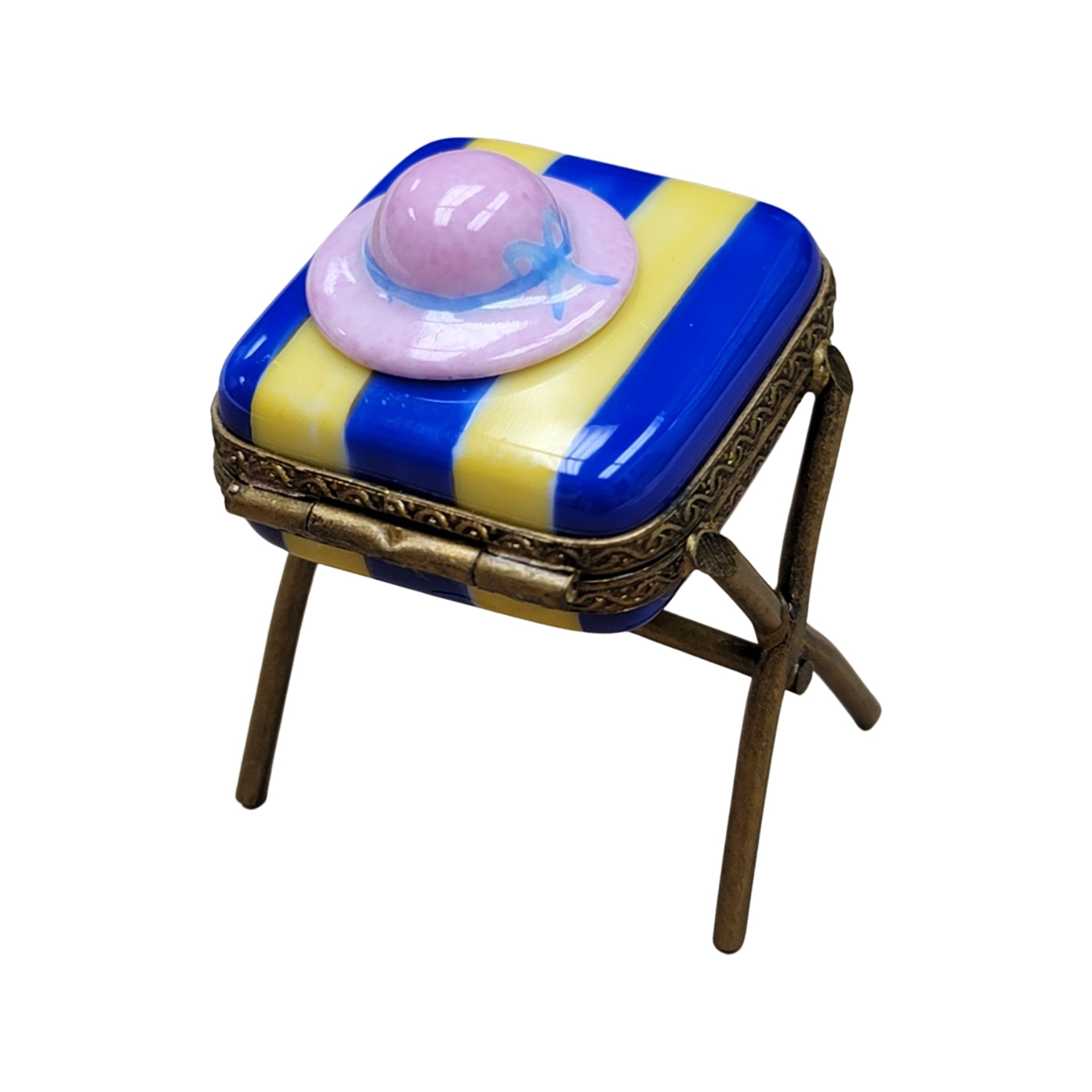 Seat Bench w Beach Hat