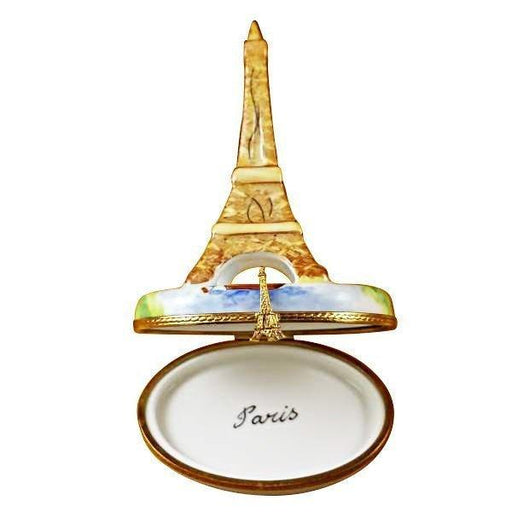 Brown Eiffel Tower Paris Limoges Box - Limoges Box Boutique