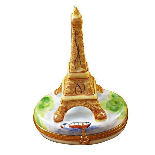 Brown Eiffel Tower Paris Limoges Box - Limoges Box Boutique