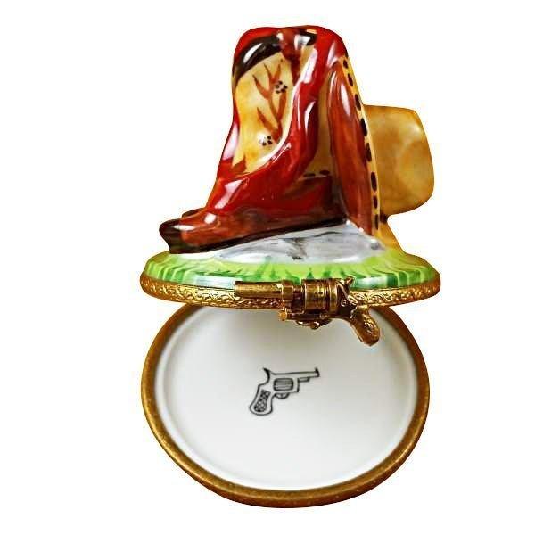 Cowboy Accessories Limoges Box - Limoges Box Boutique