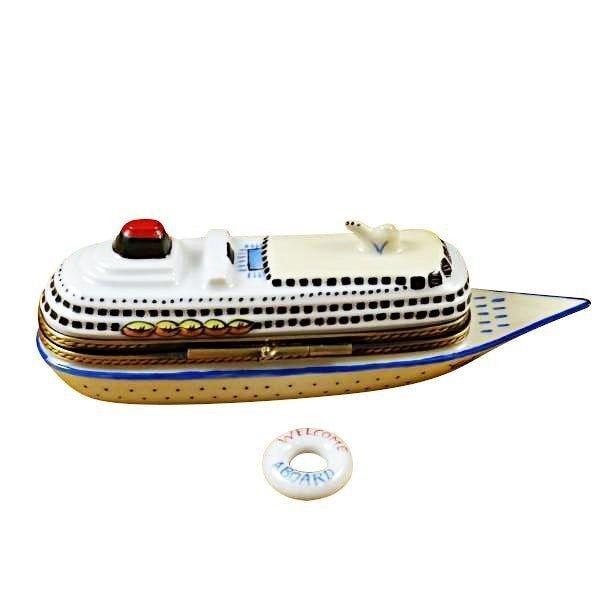 Cruise Ship with Life Buoy