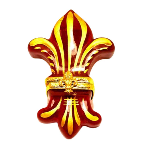 Fleur-de-Lis Red France No. 1 of 500 Limoges Box Figurine - Limoges Box Boutique