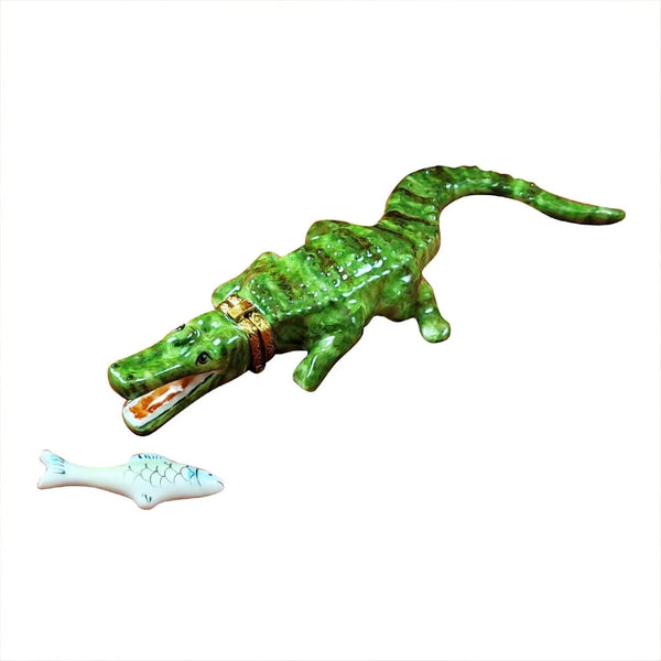 Green Crocodile with a Removable Fish — {{ shop }}