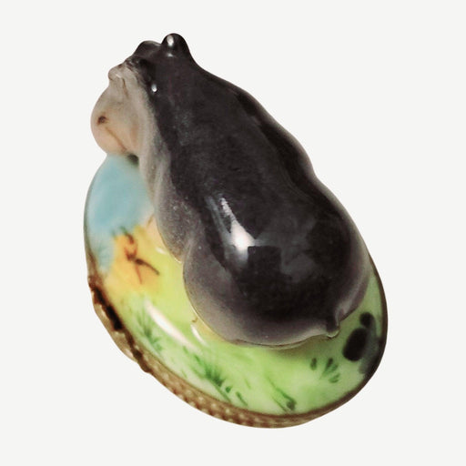 Hippopotamus Hippo Limoges Box Figurine - Limoges Box Boutique