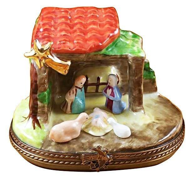 Mini Manger Scene Limoges Box - Limoges Box Boutique