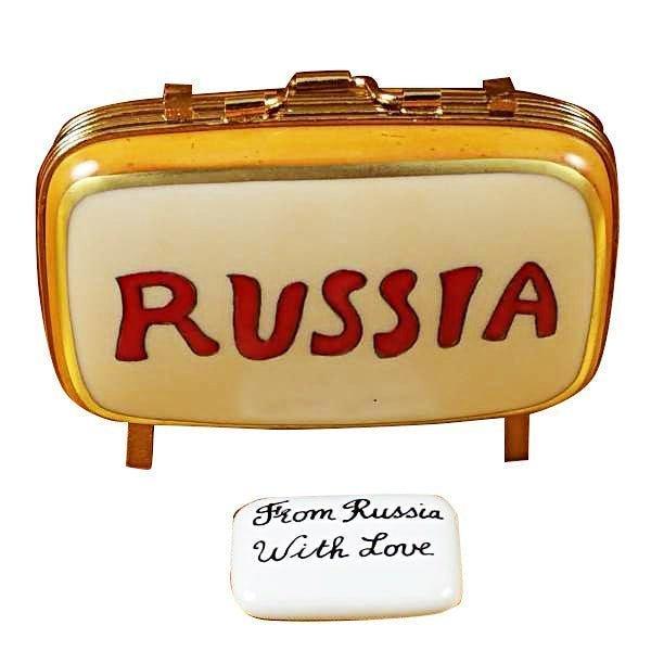 Russia Suitcase — Limoges Box Boutique